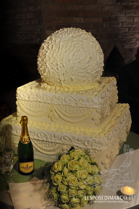torta col fondente per matrimonio