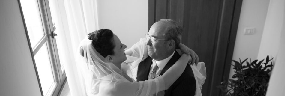 foto sposi bianco e nero