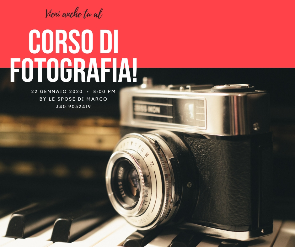 corso di foto digitale