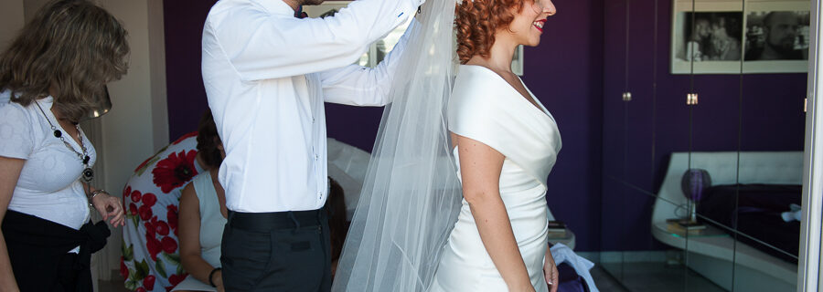 gli sposi si preparano